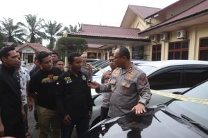 Polres Langkat Ungkap Kasus Penggelapan 14 Mobil Rental