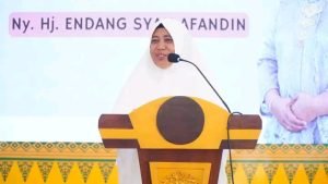 Penasehat DWP Ny. Endang Kurniasih Syah Afandin, ajak Sukseskan Visi Religius Langkat