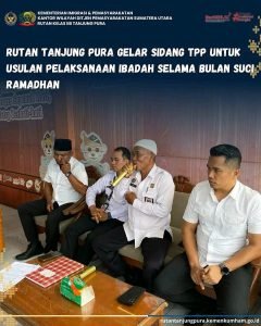 Tanjung Pura Gelar sidang TPP untuk usulan pelaksanaan ibadah selama bulan suci Ramadan