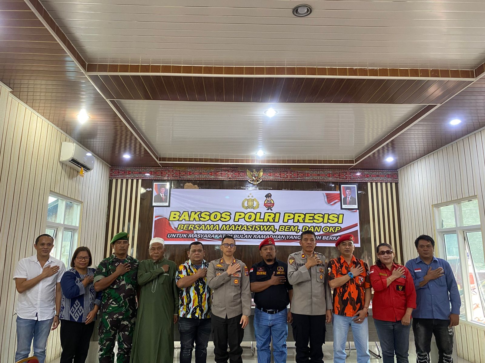 Jelang Ramadhan, Polres Samosir Gelar Baksos, Jalin Sinergi dengan Masyarakat