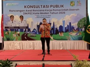Ketua DPRD Medan Wong Chun Sen Hadiri Diskusi Publik Ranwal RKPD 2026
