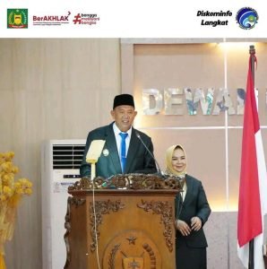 Pidato Perdana, Bupati Langkat Syah Afandin Ajak Seluruh Elemen Bersatu Membangun Daerah