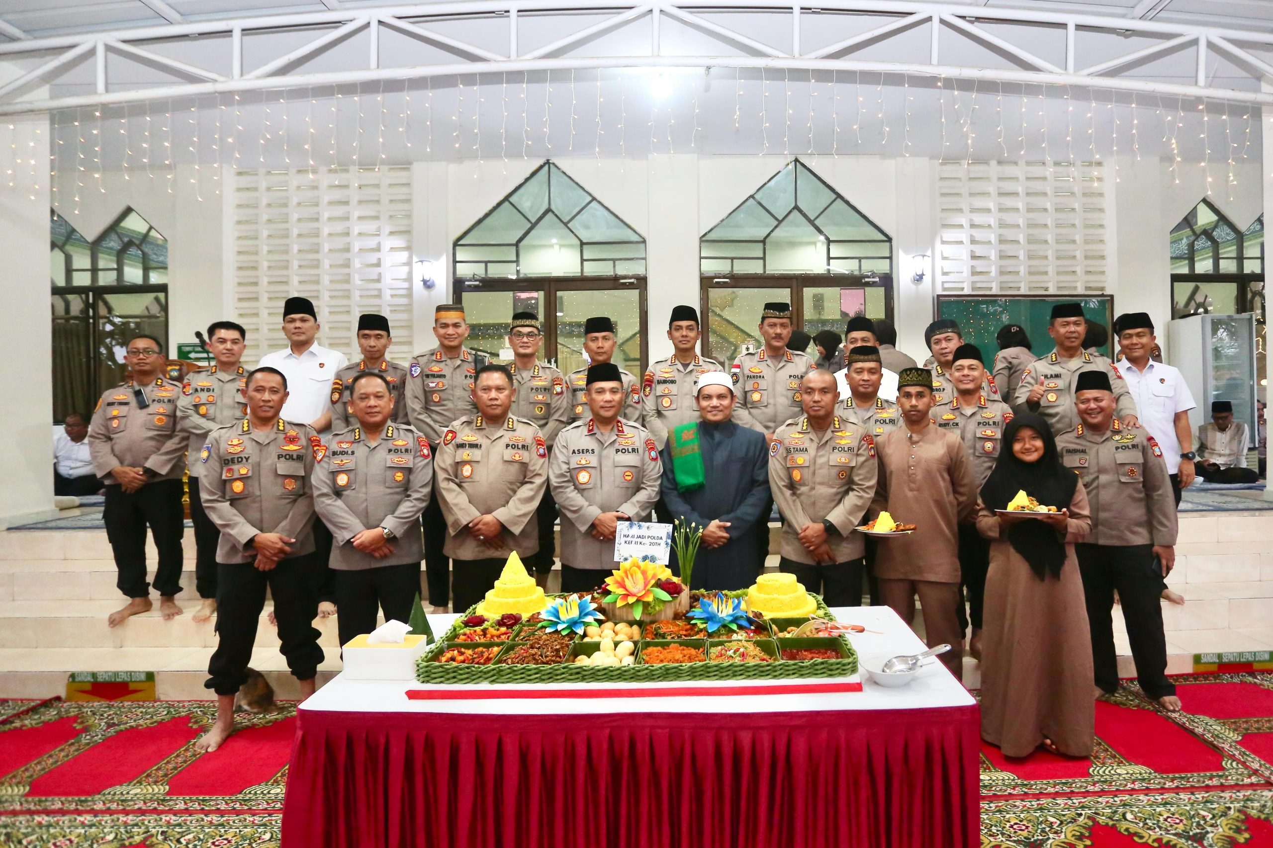 HUT Ke-20 Polda Kepri, Kapolda Asep Safrudin Gelar Bakti Sosial dan Tasyakuran