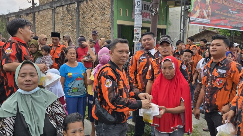 PAC PP Medan Tuntungan Berbagi Takjil, Wujud Kepedulian di Bulan Ramadhan