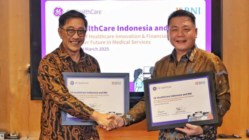 BNI Bersama GE Healthcare Tandatangani Kerja Sama Solusi Finansial