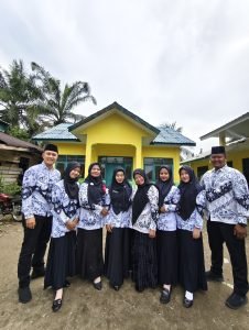 BERBAGI DI BULAN SUCI RAMADHAN 1446 H /2025 M BERSAMA KELUARGA BESAR SD NEGERI 057202 T JATI