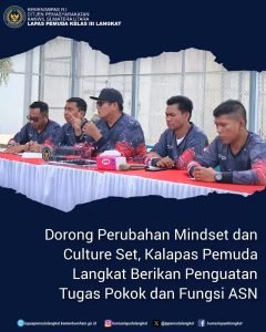 Dorong Perubahan Mindset dan Culture Set, Kalapas Pemuda Langkat Berikan Penguatan Tugas Pokok dan Fungsi ASN