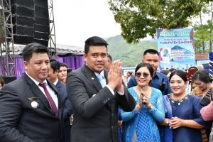Rayakan Hari Jadi Kabupaten Samosir, Bupati Bersama Gubsu Bersinergi Membangun Wisata