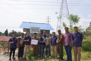 PT PLN UPT Pematangsiantar Resmikan Program Sarana Air Bersih di Desa Karang Sari