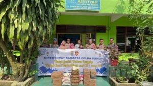 Polda Sumut Berbagi Kebahagiaan dengan Anak Yatim di Bulan Suci Ramadhan