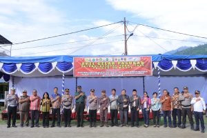Menjelang Lebaran, Polres Samosir Apel Kesiapan Operasi Ketupat Toba 2025