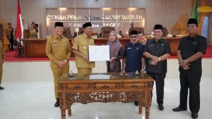 DPRD Langkat Gelar Paripurna LKPJ Bupati