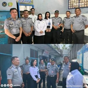 PASTIKAN PELAYANAN MAKANAN & KESEHATAN MENJELANG HARI RAYA, DIRWATKESHAB KUNJUNGI LAPAS BINJAI