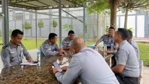 Wujudkan Pelayanan Optimal, Lapas Narkotika Langkat Gelar Koordinasi Persiapan Kunjungan Hari Raya Idulfitri