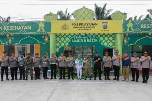 Wakapolda Sumut Tinjau Pos Pelayanan Pintu Tol Kisaran, Tekankan Pelayanan Optimal bagi Masyarakat