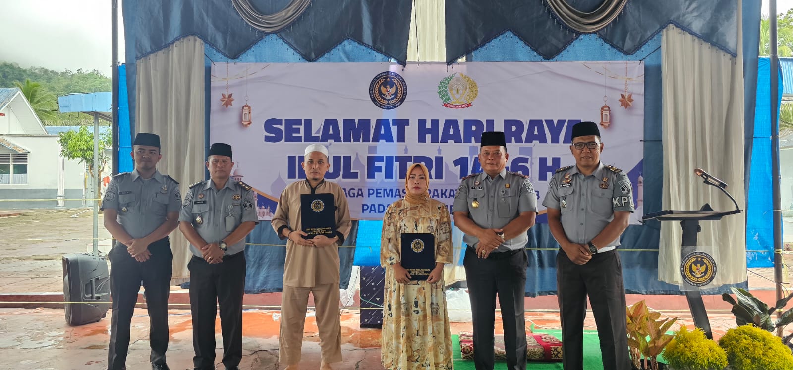 Warga Binaan Lapas Kelas IIB Padangsidimpuan Terima Remisi Khusus Idul Fitri 1446 H