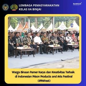 Warga Binaan pamer karya dan kreativitas terbaik di Indonesia prison products and Festival (IPPAFest)