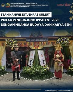 Stan Kanwil Ditjenpas Sumut Pukau Pengunjung IPPAFest 2025 dengan Nuansa Budaya dan Karya Seni