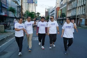 Telkom Jalan Santai Sambil Pilah Sampah Plastik Sebagai Rangkaian GoZero% Goesto