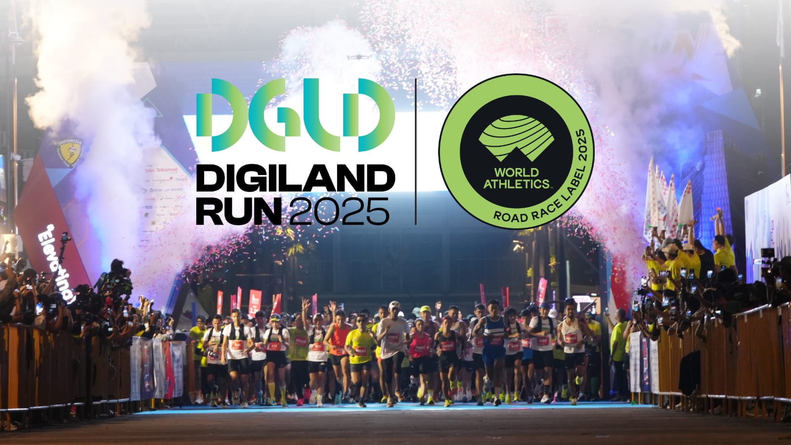 Digiland Run 2025 Resmi Sandang World Athletics Label Road Races