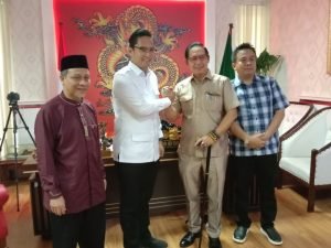 Pimpinan DPRD Medan Sambut Hangat Rodshow Perdana Wali Kota Medan ke Gedung Dewan