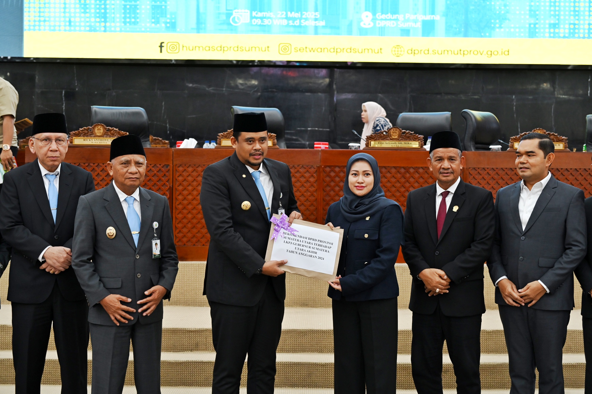 Bobby Nasution Apresiasi dan Siap Tindaklanjuti Rekomendasi DPRD Sumut terhadap LKPj 2024