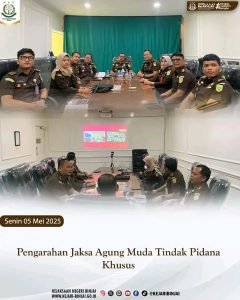 Pengarahan Jaksa Agung Muda Tindak Pidana Khusus