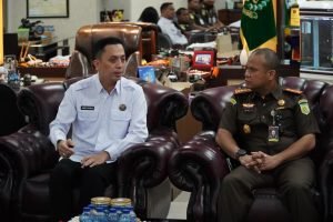 Karutan Kelas I Tanjung Medan Laksanakan Audiensi dengan Kepala Kejaksaan Negeri Medan