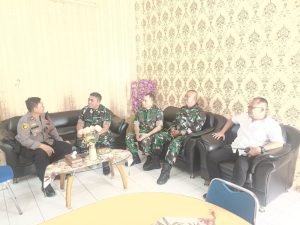 Danramil 0201-02/MT Lakukan Silaturahmi ke Polsek Medan Timur, Perkuat Sinergi TNI-Polri