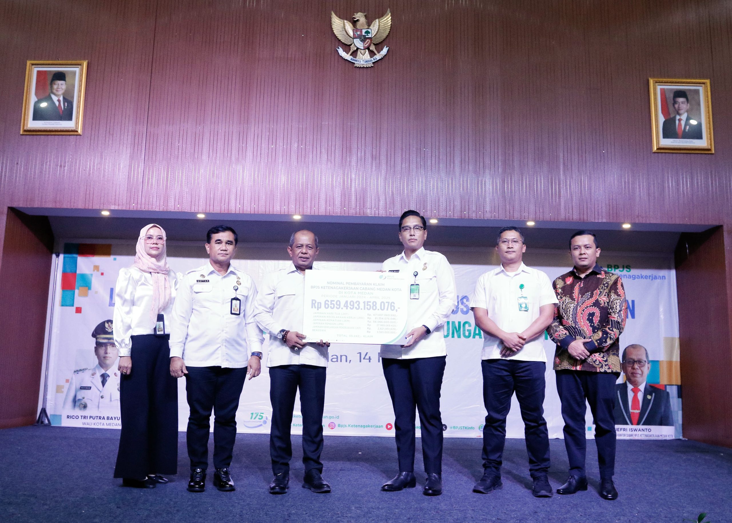 Rico Waas Minta Setiap Kepling Ajak 25 Warganya Ikut BPJS Ketenagakerjaan*