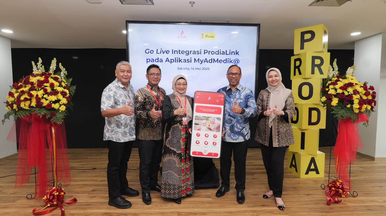 AdMedika dan Prodia Resmikan Integrasi ProdiaLink