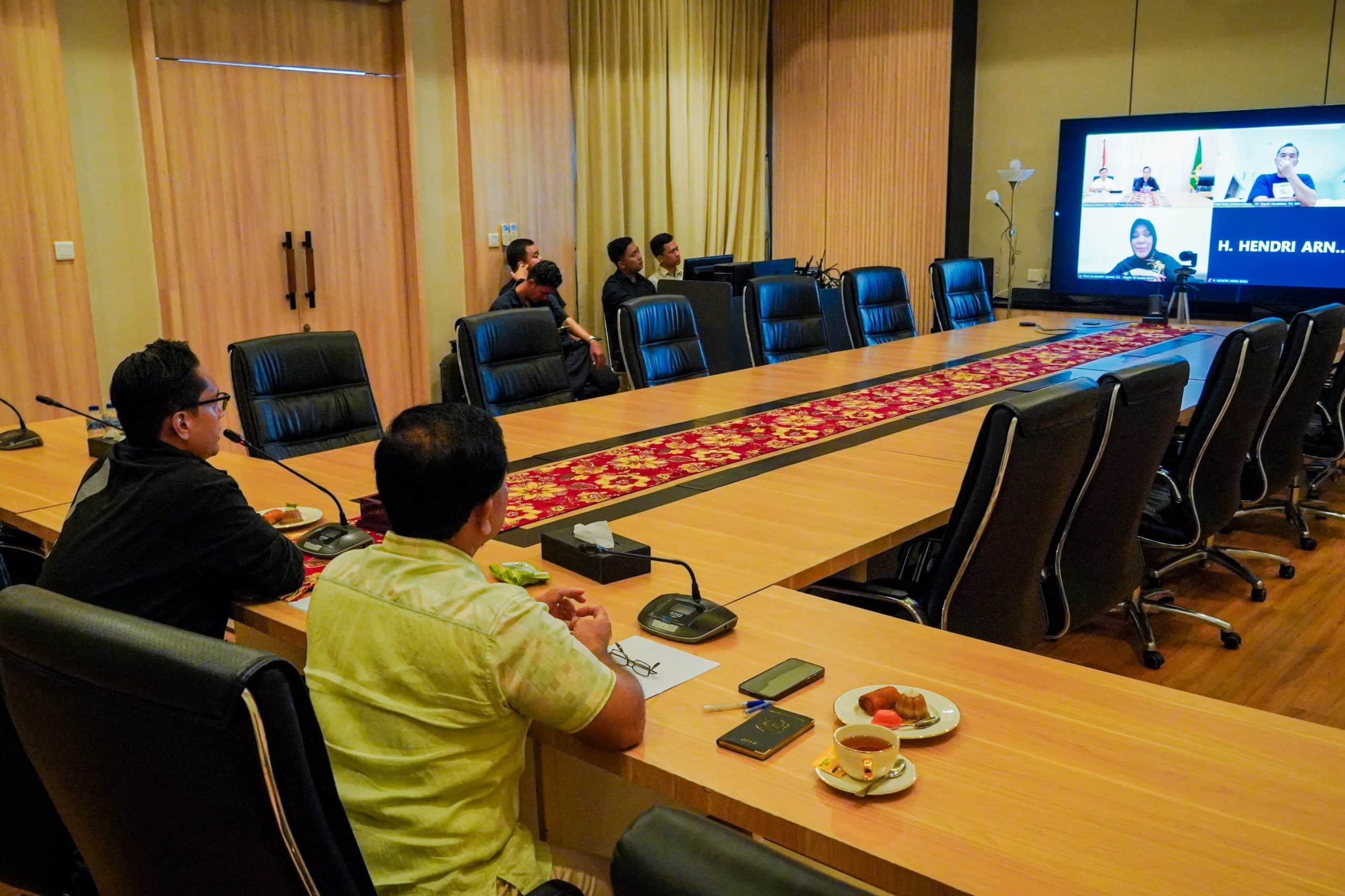 Rico Waas Gelar Pertemuan Dengan Wakil Ketua Komwil I Apeksi, Bahas Struktur Kepengurusan