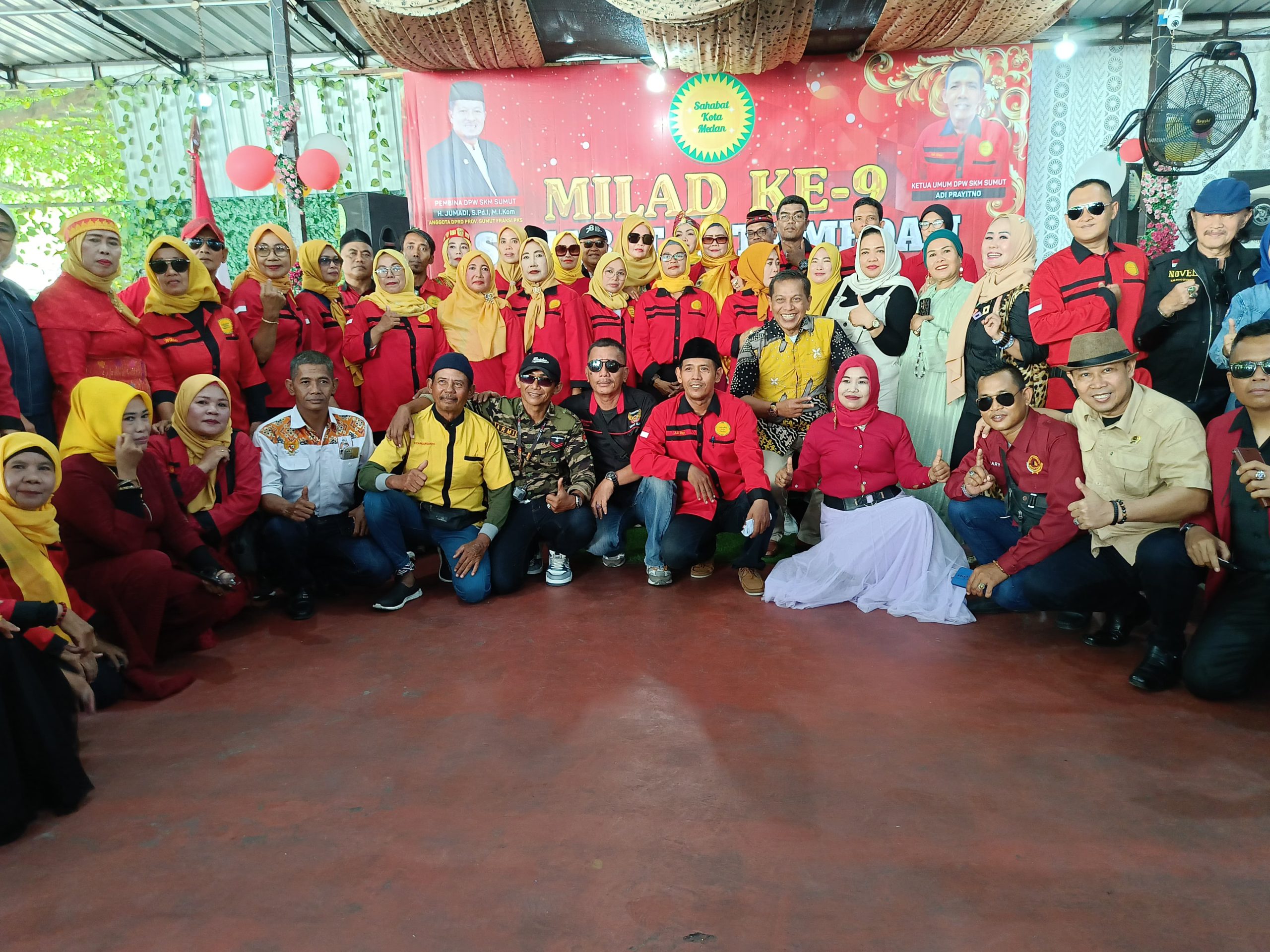 DPW SKM Sumut Gelar Milad Yang Ke-9 Sekaligus Pelantikan DPD SKM Kota Medan dan Deli Serdang