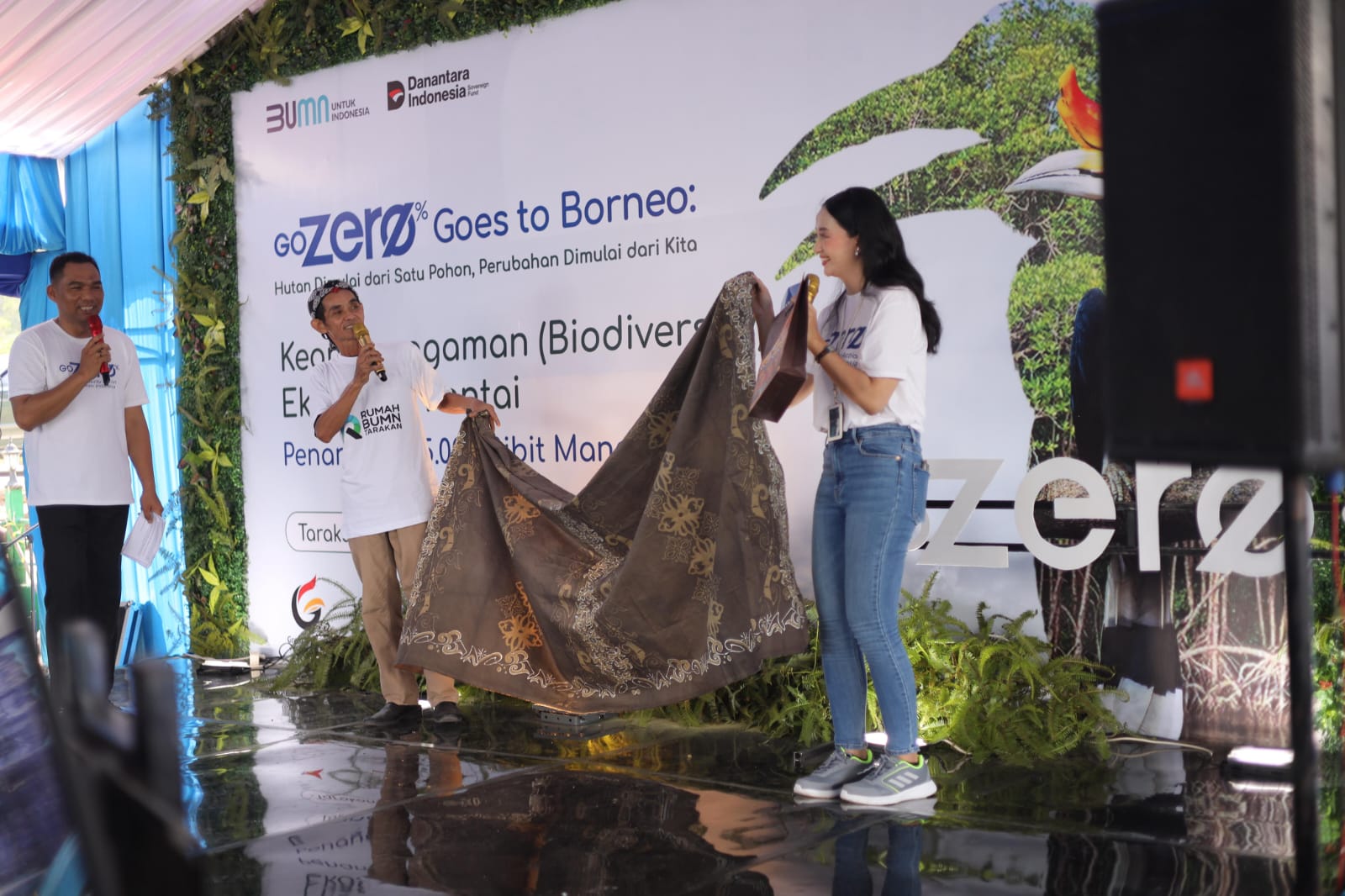 Telkom Hadirkan Panggung ESG untuk UMKM Berkelanjutan Lewat GoZero% Goes to Borneo
