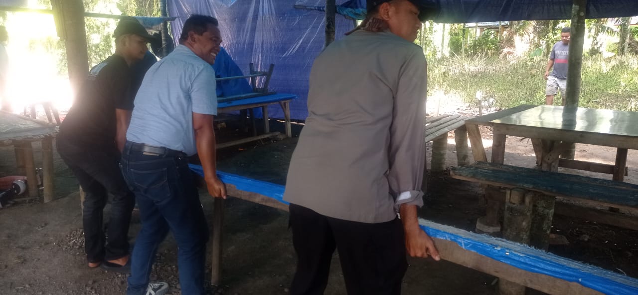 Polsek Kutalimbaru Tindak Cepat Informasi Judi di Dusun II Desa Suka Dame