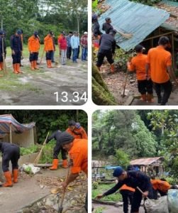 Brimob Polda Sumut Bersama BPBD dan Warga Gelar Aksi “Jumat Bersih” Demi Kelestarian Alam Wisata Simalungun