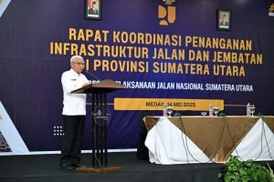Pemprov Sumut Ajak Semua Pihak Kolaborasi Tangani Jalan Sumut