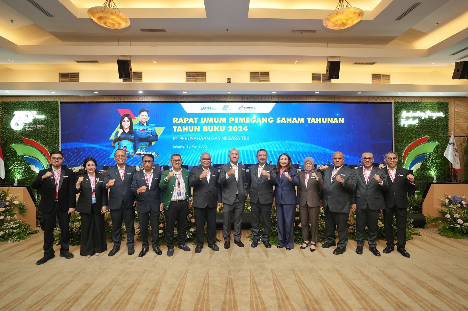 RUPST PGN 2025 Setujui Bagikan Dividen dengan Laba Bersih 2024
