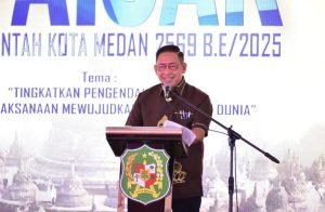 Waisak 2025 di Medan, Ketua DPRD Medan Wong Chun Sen Tegaskan Komitmen Persatuan dan Toleransi
