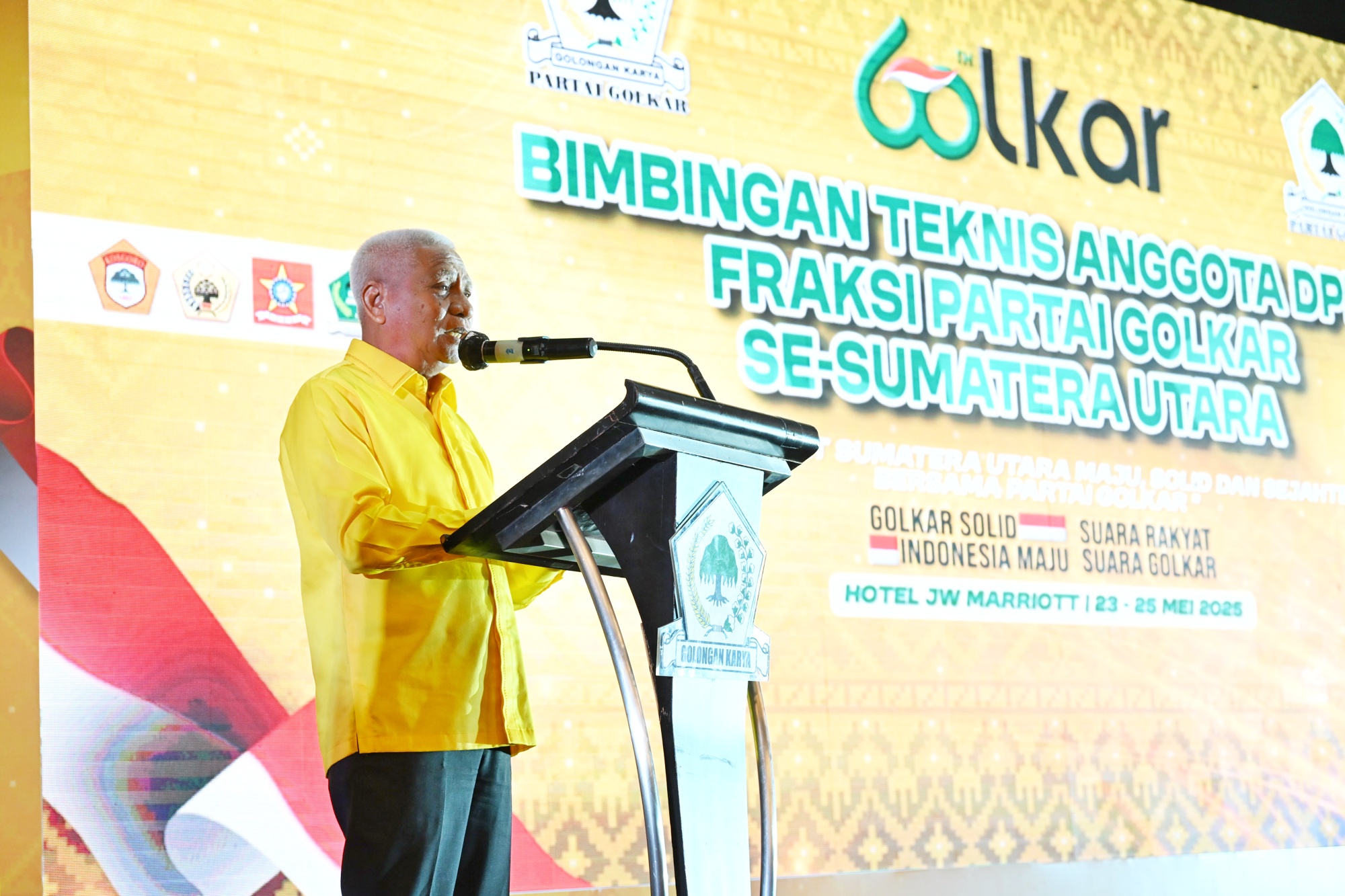 Wagub Sumut Surya Sampaikan Empat Pesan kepada Kader Partai Golkar