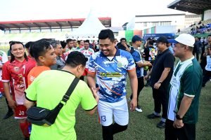 Buka Kejuaraan Mini Soccer Jurnalis Championship, Bobby Nasution Harap Lebih dari Sekadar Kompetisi