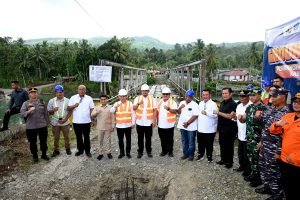 Tak Main-main, Bobby Nasution Akan Buat Jembatan Idano Noyo Setara Jembatan Nasional dan Rampung Akhir Tahun