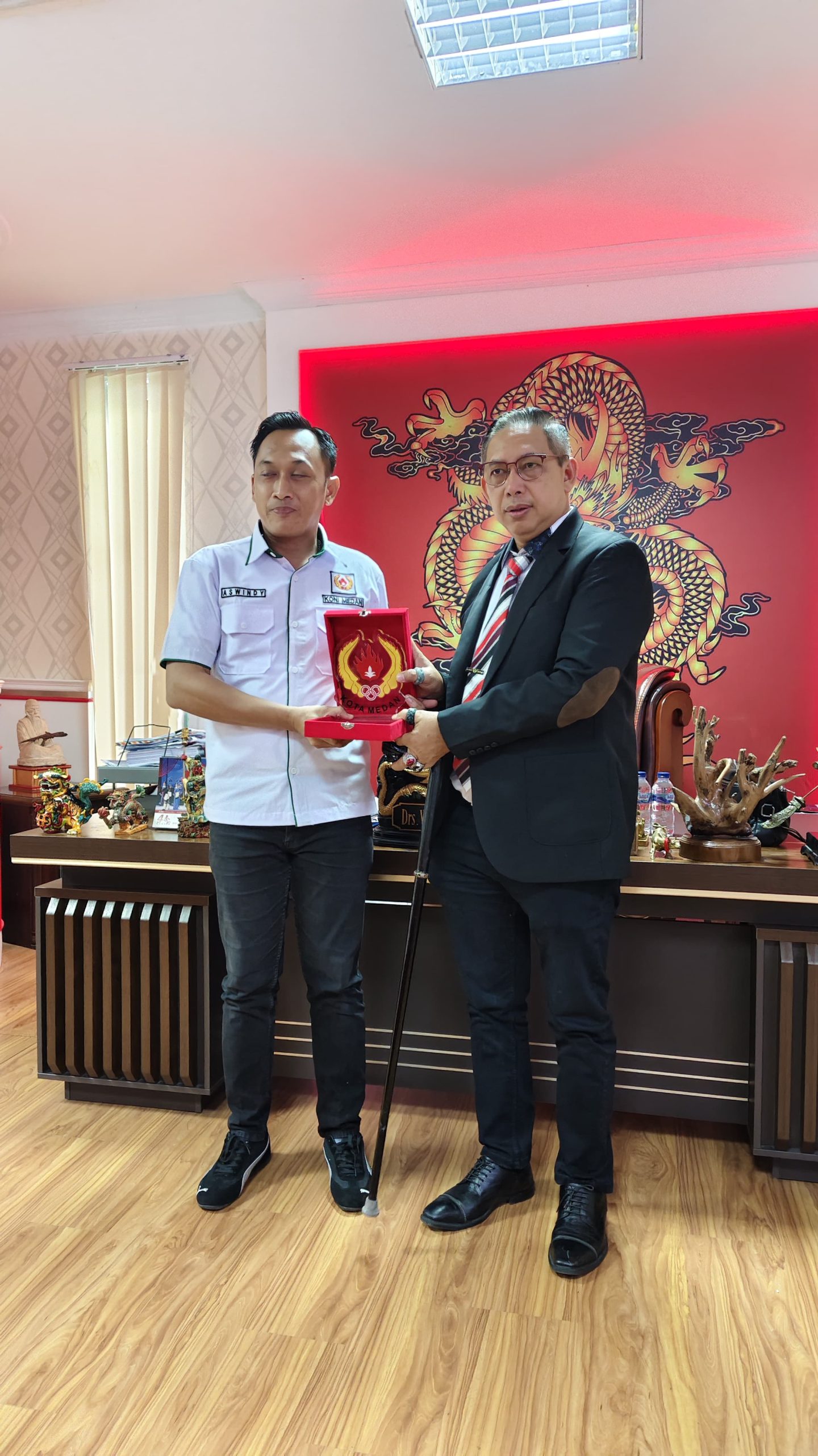 Wong Chun Sen Terima Audiensi Calon Pengurus KONI Medan, Dorong Peningkatan Bonus Atlet Berprestasi