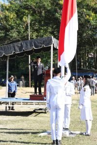 Wabup Samosir Inspektur Upacara Peringatan Hari Lahir Pancasila