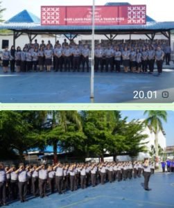 Rutan Kelas I Tanjung Gusta Medan Gelar Upacara Hari Lahir Pancasila Berlangsung Khidmat