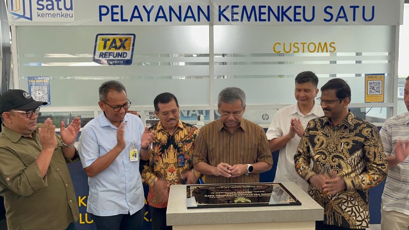 Wamenkeu Resmikan Layanan Kemenkeu Satu di Bandara Kualanamu