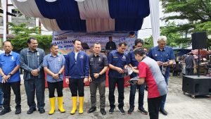NasDem Sapa Pasar Dimulai dari Pasar Lalang, M. Afri Risky Lubis: Kami Datang untuk Mendengar dan Mengabdi