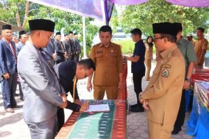 Anggota BPD Kecamatan Nainggolan Dikukuhkan, Wabup Samosir Ajak Membangun Desa