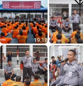 Ka-KPR Rutan Kelas I Tanjung Gusta Medan Gelar Kegiatan Sosialisasi Sekaligus Tampung Aspirasi dan Keluhan Warga Binaan