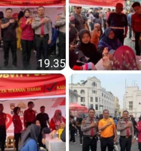 Menyambut Hari Bhayangkara Ke- 79, Polda Sumut Gelar Bakti Sosial, Pemeriksaan Kesehatan Gratis di Lapangan Merdeka